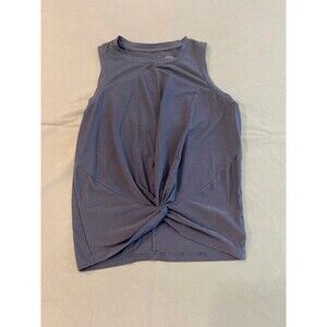 Athleta Girl Navy Twist Around Tank EUC 8-10